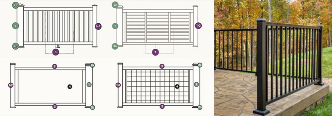 Grand Rapids Mi Trex Composite Decking Railing